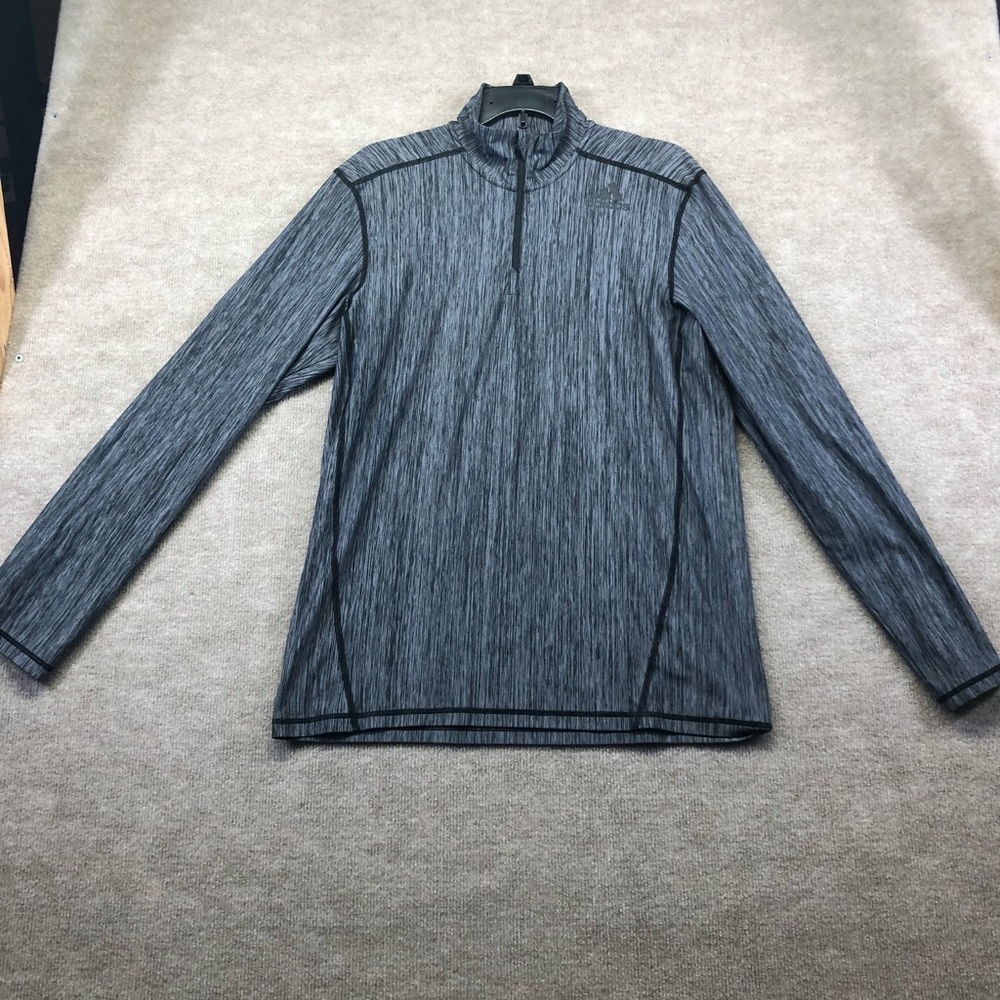 Adidas Quarter Zip Climalite Pullover Size Medium